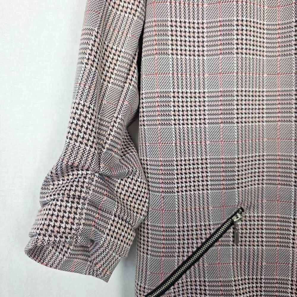 Maurices Plaid Open Blazer Jacket Women Large - Picture 3 of 9